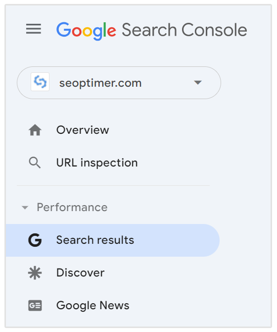 google search console arama sonuçları